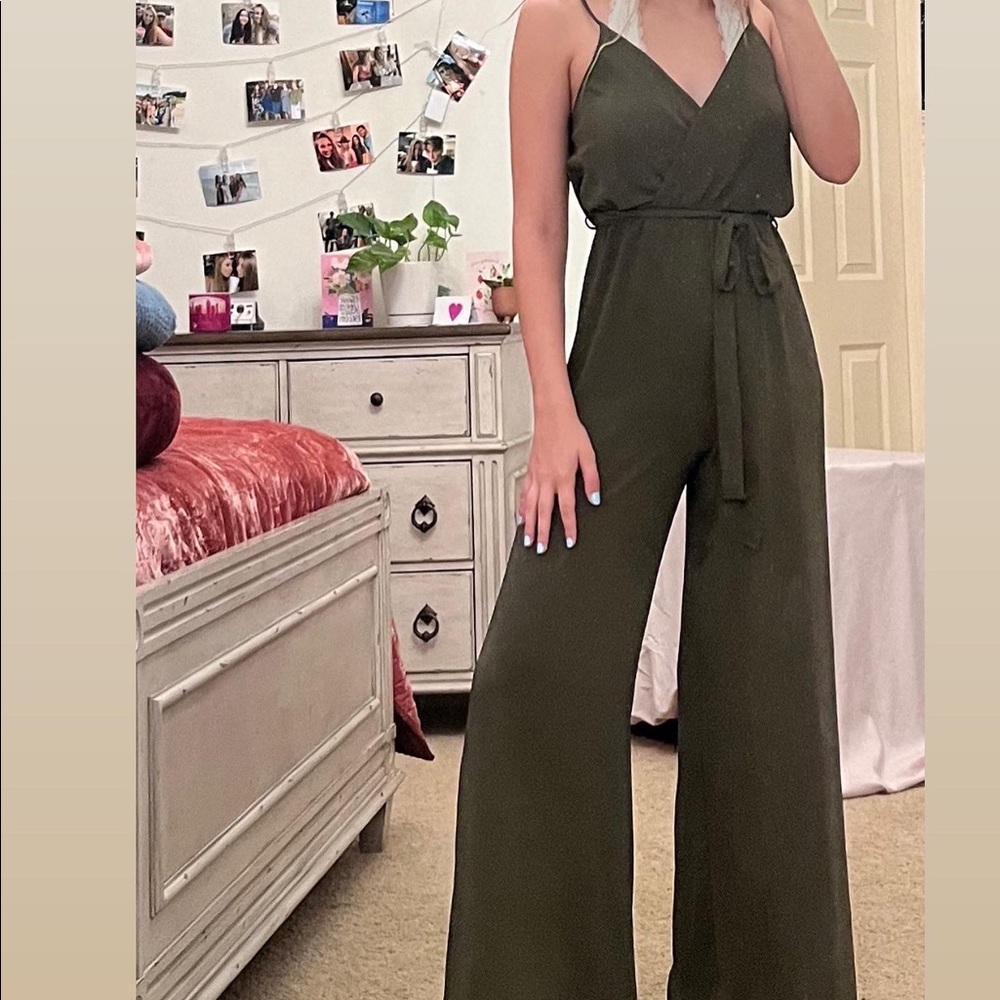 Olive green jumper
